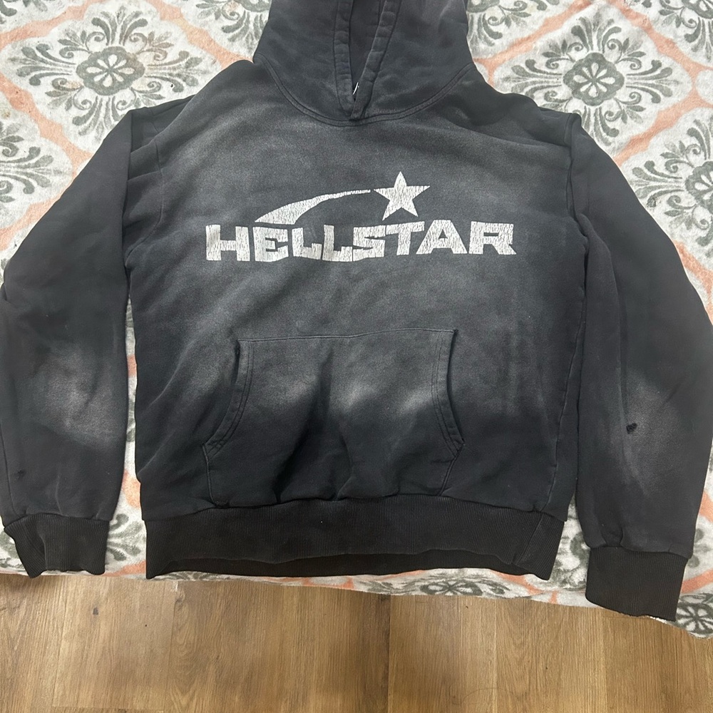 Hellstar Black Men's Hoodiesmall hellstar hoodie